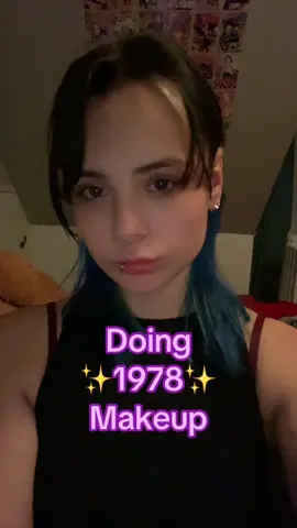 Doing my makeup like the year my momma is born✨💅 #fyp #foryou #makeup #transition #1978 