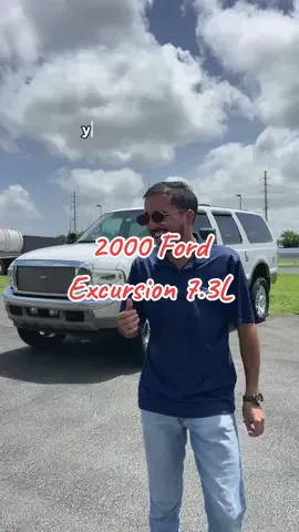 La Ford Excursion fue una SUV que no ha sido igualada en más de 20 años desde que acabó su producción. Con varias opciones de motor, el 7.3L Turbo Diesel es el más deseado. 🏁 Gracias al dueño de este ejemplar por la oportunidad, NO SE VENDE. 🫡 Accede a nuestra plataforma digital para contenido exclusivo completamente gratis en el enlace en nuestro Bio 👀 #tiktokautocampaign #supercarspuertorico #ford #turbodiesel #powerstroke 