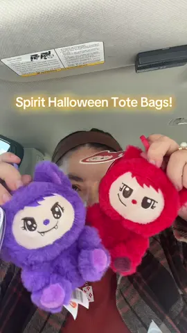 Spirit Halloween Tote Bag Haul!! I’m so excited to finally get my hands on these! They’re sold out everywhere right now😱 @Spirit Halloween @Five Below #spirithalloweenhaul #totebag #halloween #bagcharms #unboxing 