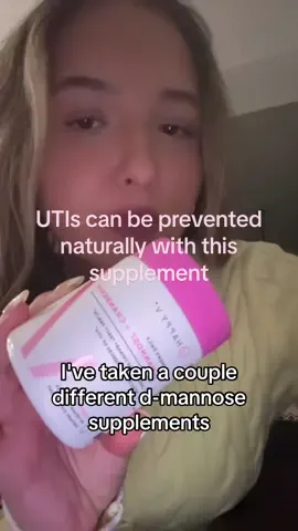 My savior honestly. Prevent UTIs naturally your body will thank you. #utitips #uti #dmannose #cranberry 