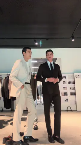 Fit check duo during on-duty  @Suitsupply  #model #fit #suit #casual 