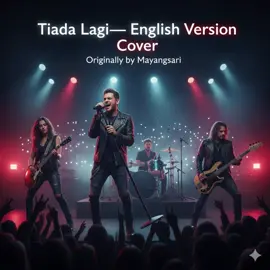 TIADA LAGI - originally By Mayangsari English Version Cover. Mari kita bernostalgia lagunya generasi millenial #rockcover #tiadalagi #mayangsari 
