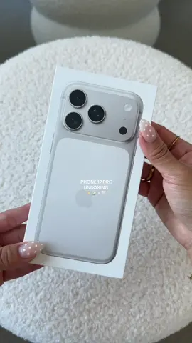 what are your guys’ thoughts and opinions on the new iphone!!? #unboxing #iphone17pro #iphone17 