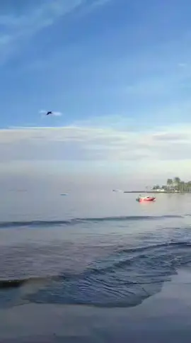 pagi yang cerah untuk berceria dan bergembira di pantai carita 🏝️🌊 #liburanakhirpekan #pantaicarita #reels #fyp 