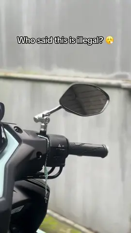 Eh pinanis nga to nung mga tito concept na side mirror e 🤪 #roxxyyy #aerox155 #aeroxalpha #aeroxv3 #indoconcept🇮🇩 