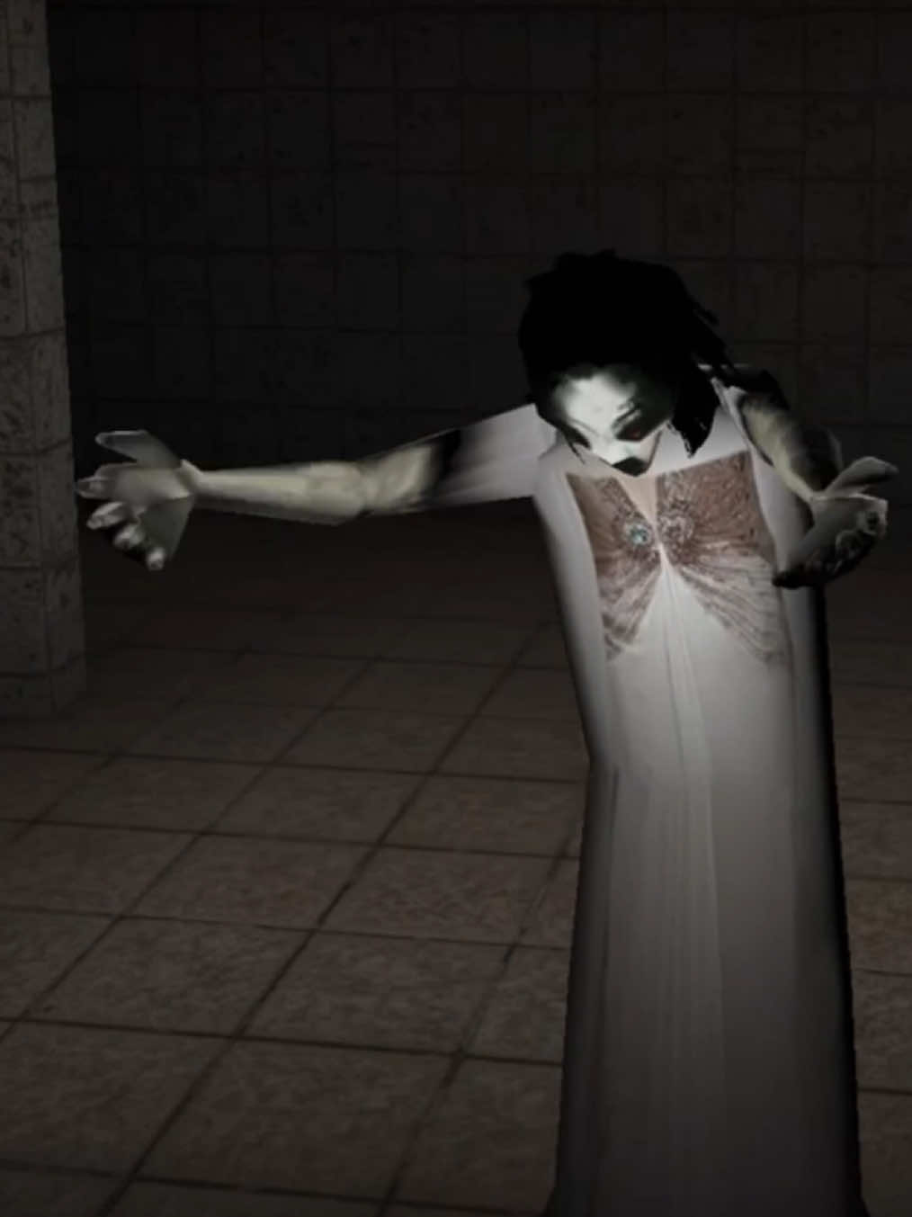 កំហឹង Slendrina 😂 #fyp #funny #game #slendrina #horror 