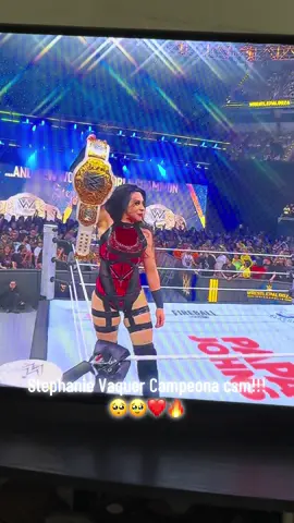 Stephanie Vaquer Campeona WWE csm!!! 🥺🥹❤️🔥 #WWE #stephanievaquer #2025 #chile @Stephanie Vaquer 