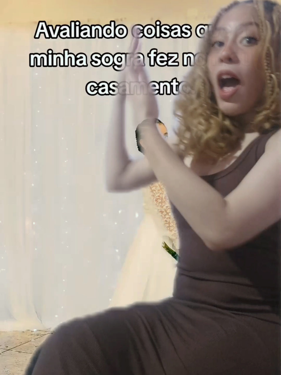 PARTE 2 Avaliando coisas que a minha sogra fez no meu casamento. . . #noiva #historiasreais #storytimebrasil #relacionamento #casamento 