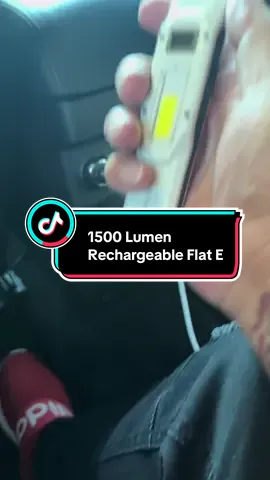 #1500 Lumen Rechargeable Flat E#tiktokshop #lampara#flash #latinostiktok 