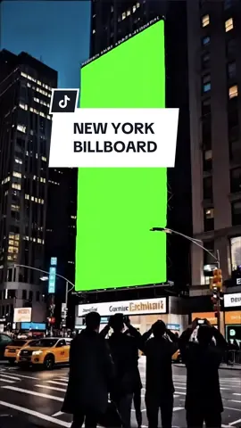 NEW YORK BILLBOARD #meme #greenscreen #billboard #newyork #fyp 