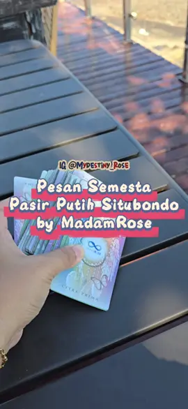 #pesansemesta langsung dari Pinggir Pantai Pasir Putih ya. - Untuk siapa-pun yang terhubung, Energi kali ini meminta kalian untuk lebih mengekspresikan diri dan me-release throat chakra yang terkadang menghambat kalian untuk berkomunikasi dan juga trust issue ✨️✨️ #tarotreading #pesansemestatarot #tarotreader 