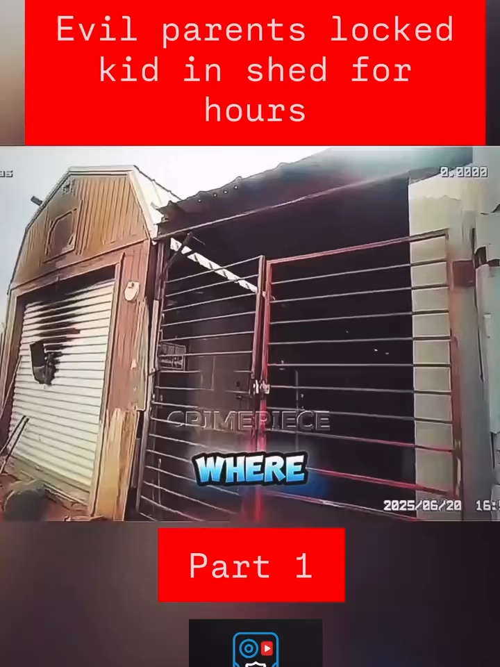 Locked in a shed for hours #bodycam #bodycamfootage #police #foryoupage #viral #usa #justiceforkids #policethepolice #policeofficer #protectourchildre #ESxL