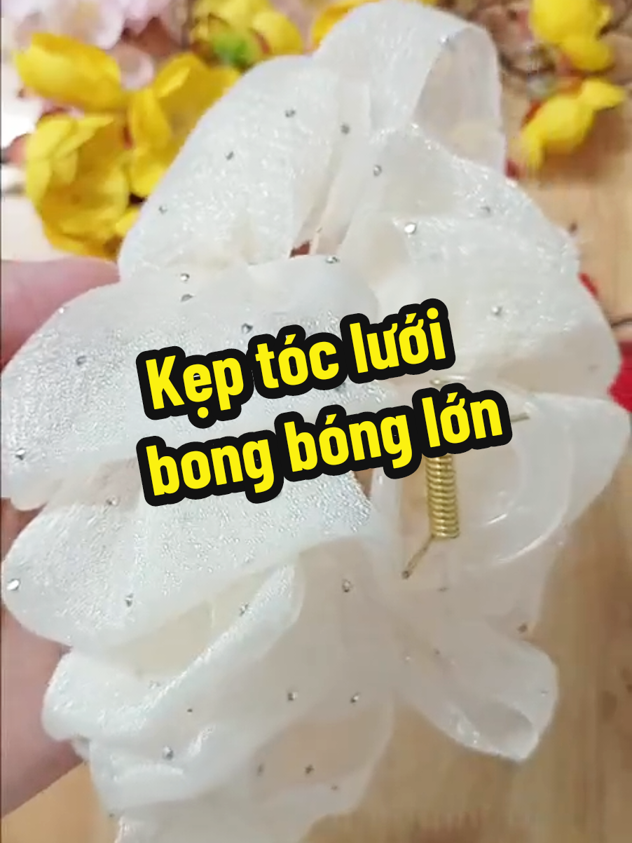 Kẹp tóc lưới bong bóng #keptoc #keptocbongbong #kepxinh #fyp @Mẹ Dưa Hấu 19 @Mẹ Dưa Hấu 19 @Mẹ Dưa Hấu 19 