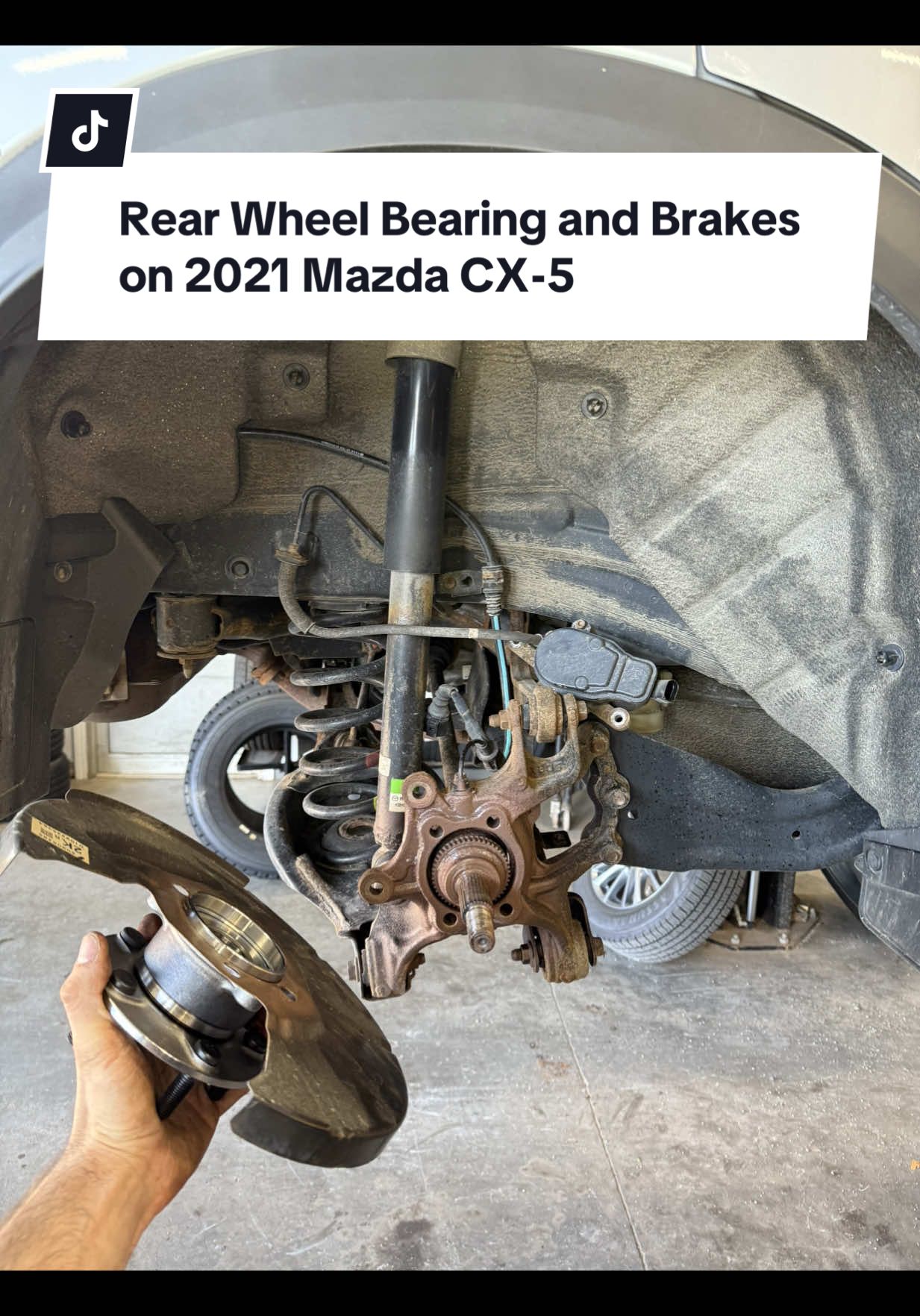 Gravy baby  #mazda #brakes #wheelbearing #tiktokautocampaign #mechanic 