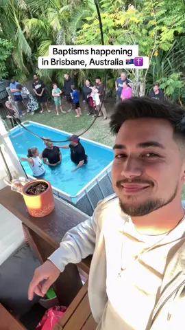 Baptisms happening in Brisbane, Australia 🇦🇺✝️