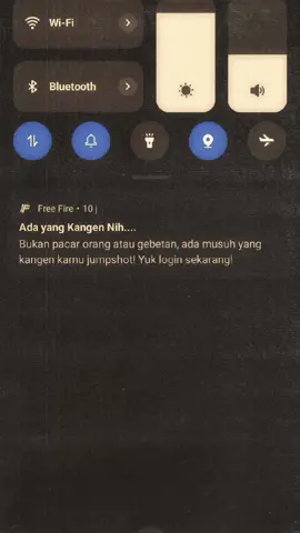 Day 1 Dapat Notif dari Garena #gaksukaskip📵 #freefire #word  #trending #foryou 