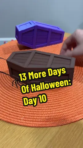 13 More Days of Halloween: Day 10 #3dprint #halloween #mini #cute #mysterybox 