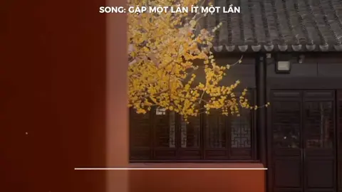 || Song:【  Gặp Một Lần Ít Một Lần 】• 见一面少一面 || #gapmotlanitmotlan #见一面少一面 #nhactrungquoc #fyp #xuhuong 