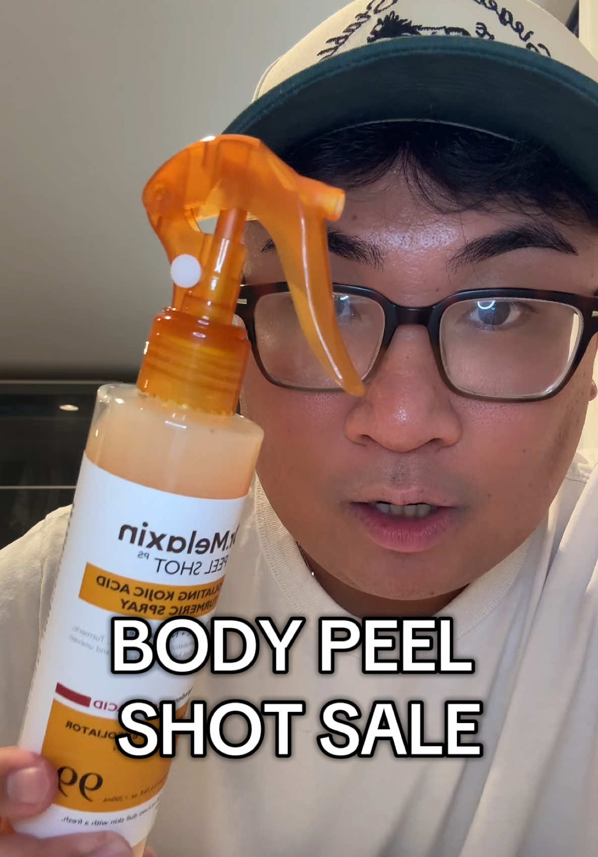 Amazing body exfoliator from Dr. Melaxin!! Don’t miss out on their huge sale! #tiktokshoprestock #tiktokshopfinds #tiktokmademebuyit #bodyexfoliator #kojicacid 