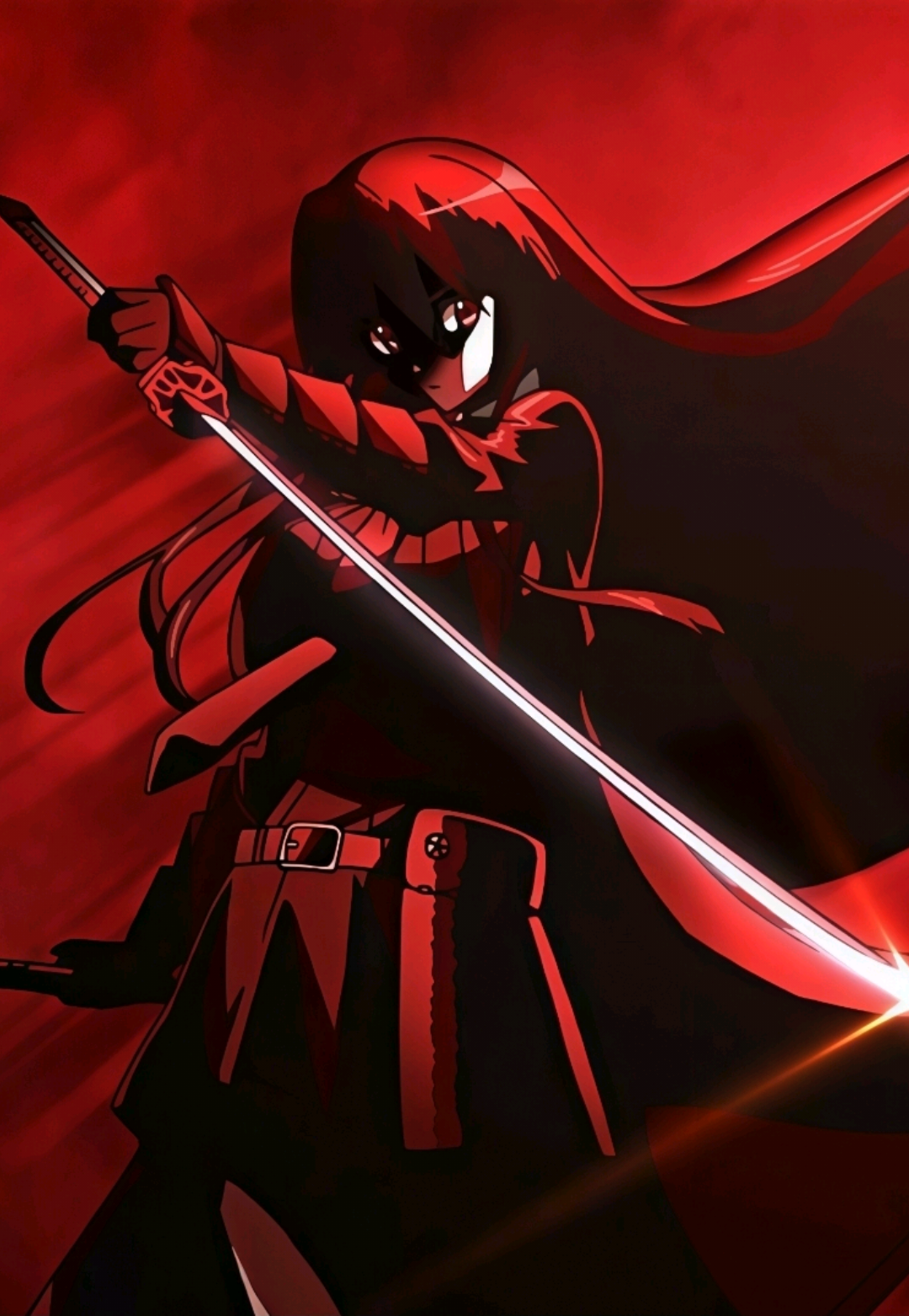 Tebasan Akame☠️ #akame #Esdeath #akamegakill #vibes #old 