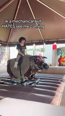 horse girl vs mechanical bull #fyp #equestrian #goviral #08 