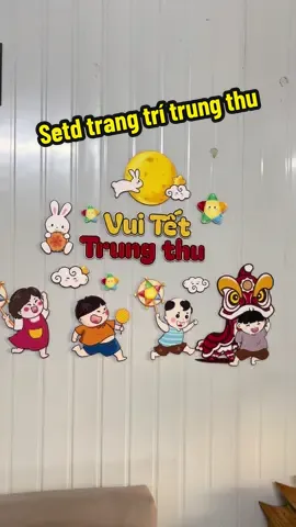 Sét trang trí trung thu #settrangtritrungthu #decortrungthu #trungthu #xuhuong #