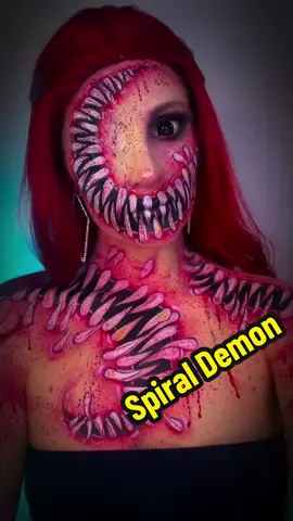 Say cheese 😈 ⚠️FW⚠️ #smile #spookymakeup #halloweenmakeuptutorial #sfxmakeupartist 