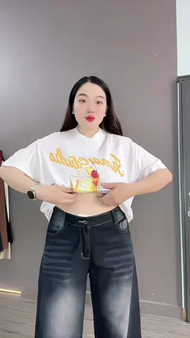 Quần dài  jean bigsize #thoitrangbigsize #conhobigsize #quanbaggy #ươc_duoc_len_xu_huong #chubbygirl 