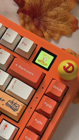 My first ever orange keeb 🥹🍊 from @GOOD GAMING SHOP #keyboard #mechanicalkeyboard #ajazz 