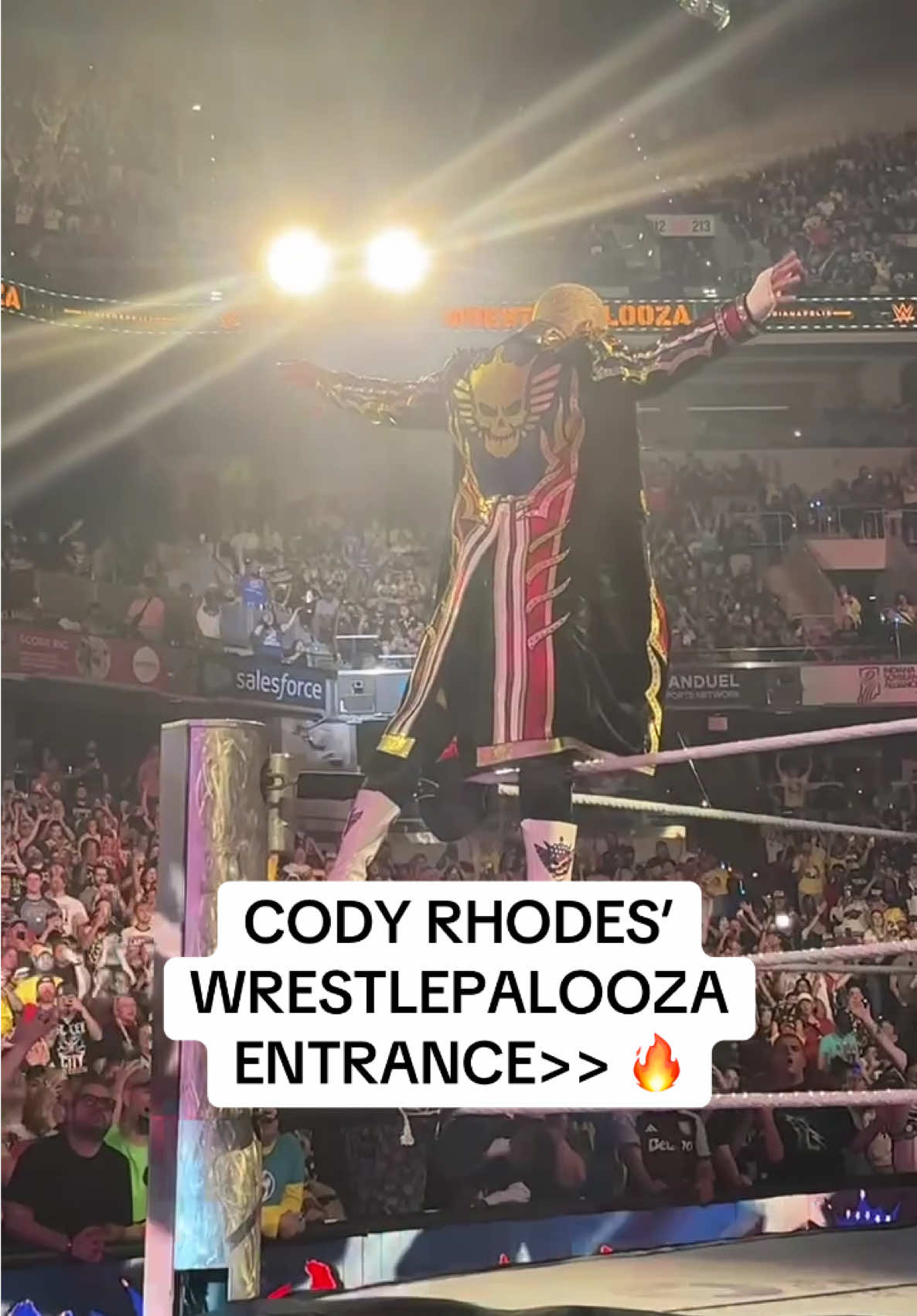 Stream #Wrestlepalooza exclusively on the ESPN App #WWE #wrestling #codyrhodes @WWE 