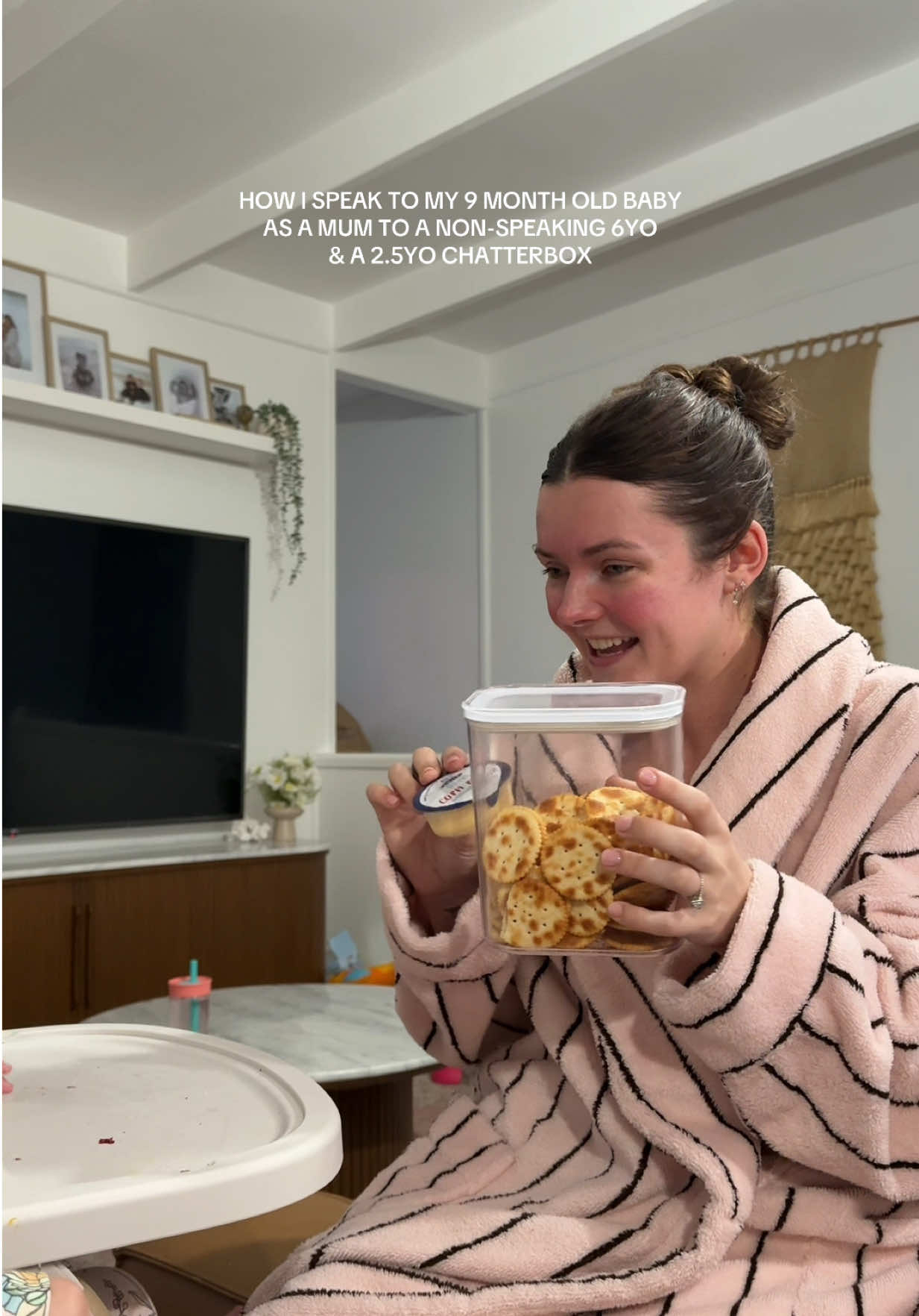 As a mum to a non-speaking child, I’ve learned that communication is so much more than just words! I narrate everything. I’ll ask questions or prompts knowing they may not be answered with speech - but they are answered. Through eye contact, a smile, a sound, or a hand gesture. Every single one of those moments is communication - and every single one deserves to be celebrated 🫶🏼 The best way we can encourage communication is to acknowledge all the different ways our kids connect with us! 💌