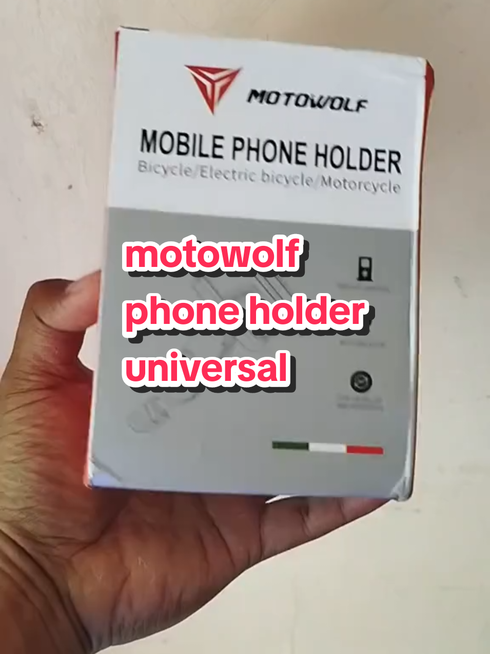Motowolf phone holder universal..
