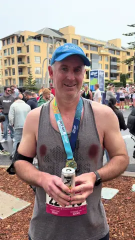 Finished my first ever half marathon today at the ripe age of 45 years old!  #legendswithbevo #run #citytobay #Running 