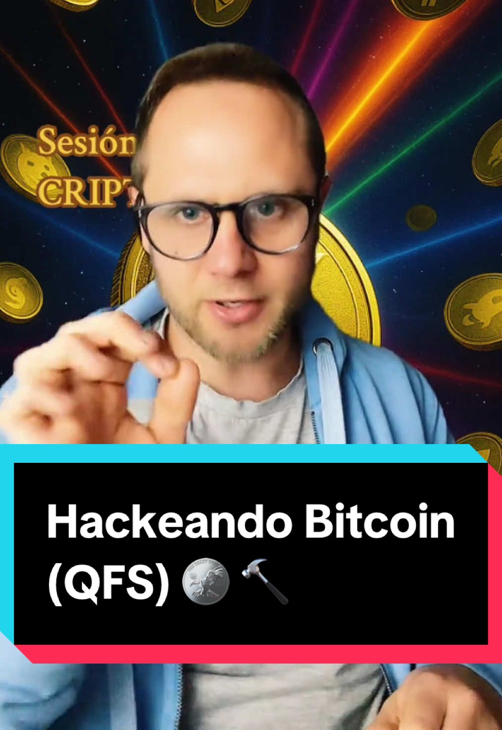 Veremos si Bitcoin es hackeable. Riesgos de BTC a futuro 🪙🔨 con la Tecnología Cuántica. #qfs #bitcoin #blockchain #cripto #criptomonedas 