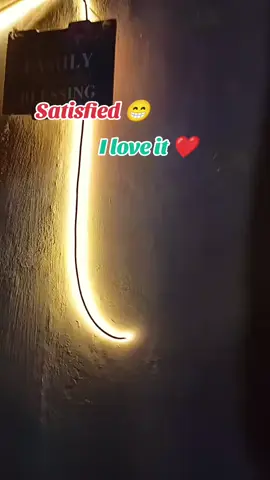 Ang warm ng paligid 🥰 #ledlightstrip #foryoupage 