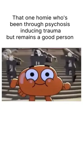 That one friend 😭 🎥: The Amazing World of Gumball (2011–2019) 🐱🐰💙 Set in the town of #Elmore, the show follows #GumballWatterson, a mischievous blue cat, and his goldfish-turned-brother #Darwin. Alongside their quirky sister #Anais and the rest of the #WattersonFamily, they get into hilarious, surreal, and sometimes emotional adventures. Known for its wild animation styles, sharp humor, and surprisingly deep storytelling, it’s one of #CartoonNetwork’s most creative and beloved series. 😂✨ #AmazingWorldOfGumball #CartoonNetworkClassic #GumballAndDarwin #AnaisWatterson #WattersonFamily #CartoonTok #AnimatedComedy #ChildhoodClassic #CreativeAnimation #tvfavorite 