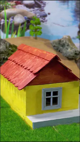 Building a Mini Brick House So Realistic It Will Leave You Amazed! #vfuho #DIY #house #miniature #buildvn 