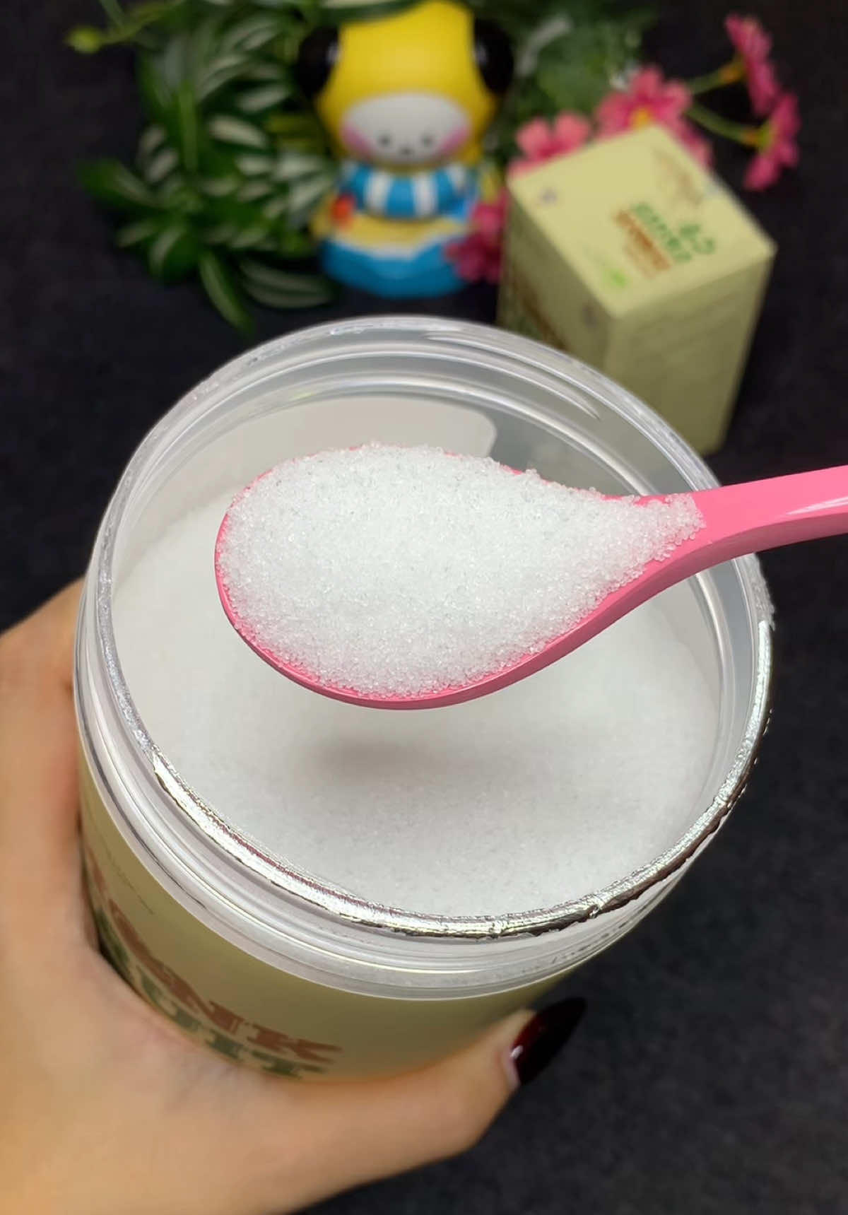 Đường la hán quả không calo. Độ ngọt 1:1 so với đường cát thì nên thử lắm nè mấy c ơi #duonglahanqua 