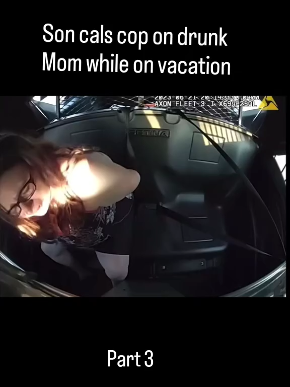 Part 3  Son cals cops on drunk mom while on #acation#copsoftiktok #bodycam #crime #police #policeofficer #cops #IG9K