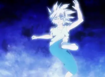 كيلوا زولديك ☝🏻🔥 #killua  #kiluazoldyck  #hunterxhunter  #fyp #تيم_ويزر🐐 