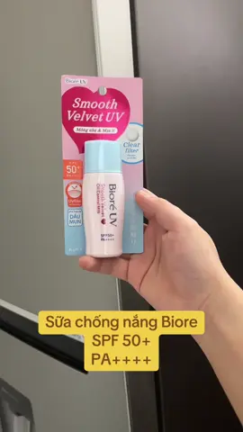 Sữa chống nắng Biore mỏng nhẹ và mịn lì #kemchongnang #kemchongnangnangtone #kemchongnangbiore #biore #kemchongnangchekhuyetdiem 