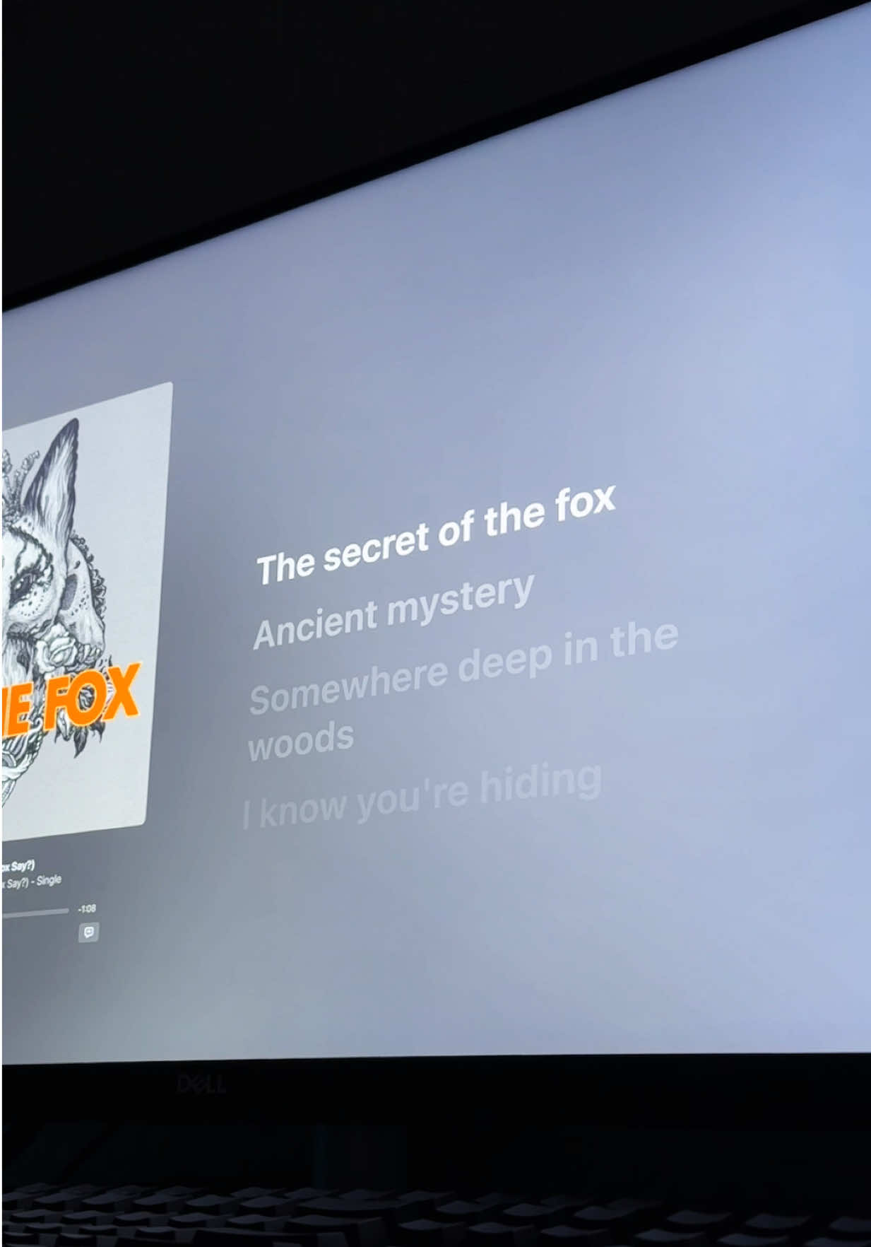 the fox (what does the fox say?) #ylvis #lyrics #foryoupage #fyp #musictok 
