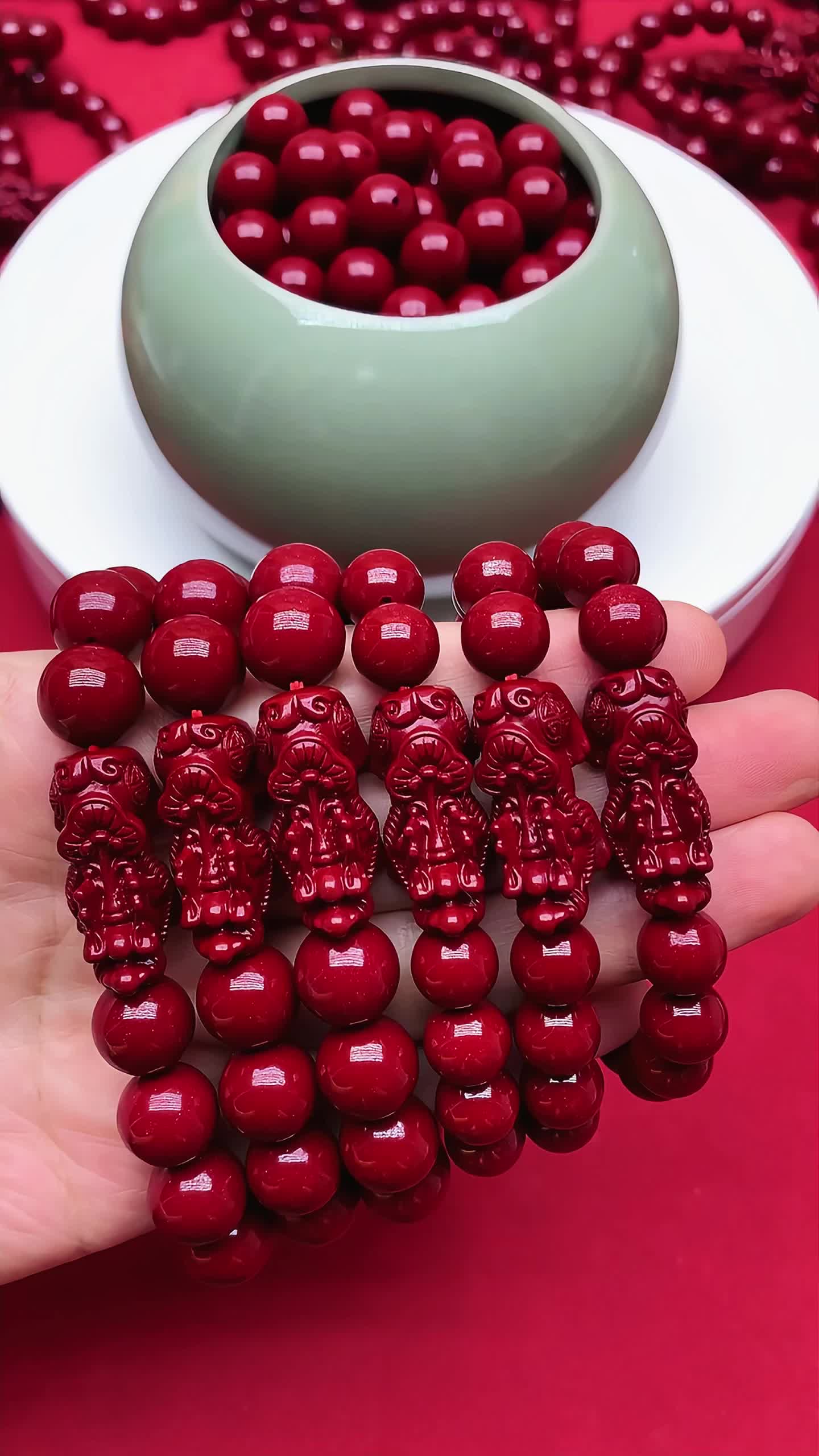Cinnabar ( Zhusha ) Pi Xiu Wealth Bracelet - Attract Fortune & Block Bad Luck | Feng Shui Approved for 2025 
