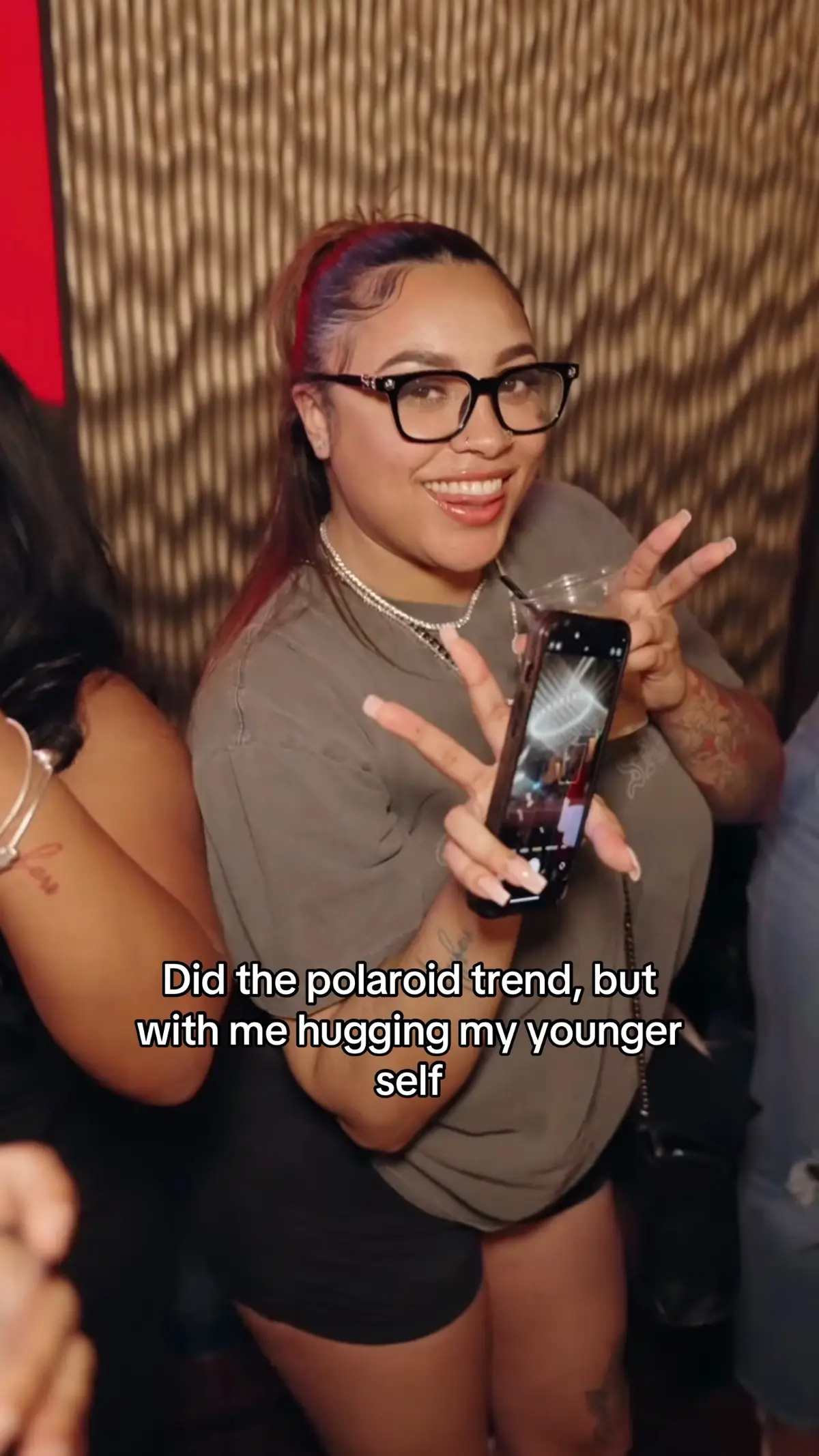 I think I needed a hug from my younger self more than she needed from me 🫶🏼