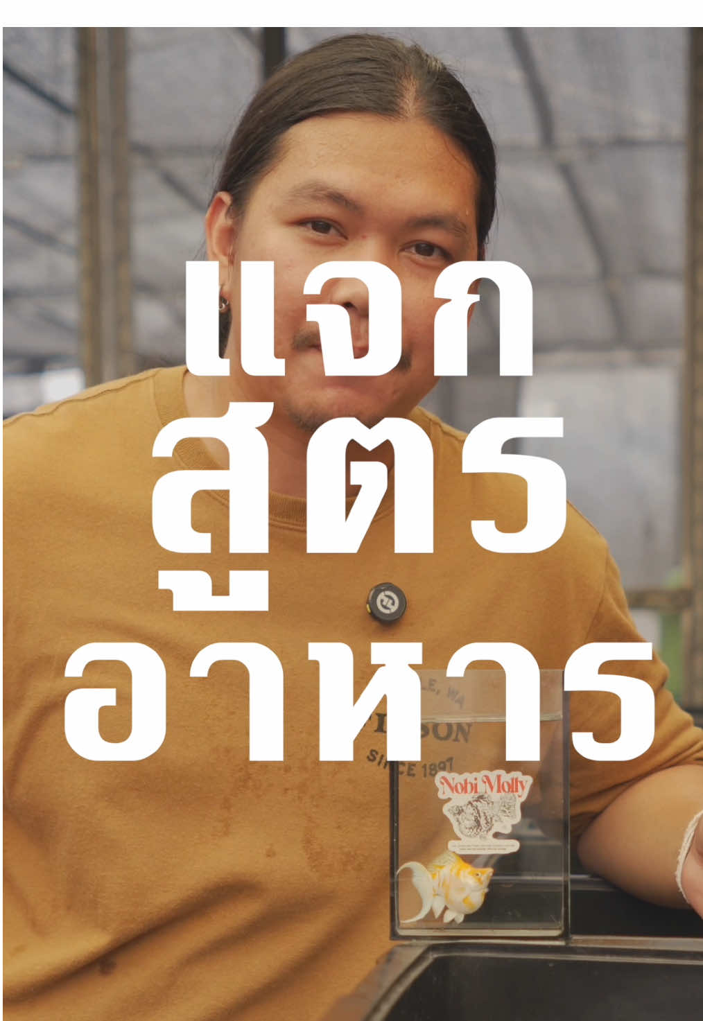 เคล็ดไม่ลับ..แจกสูตรอาหาร!!  #nobimolly #อาหารปั้น #cz #mollyfish #ปลาบอลลูน @Zom 🍊 Nobi Molly 