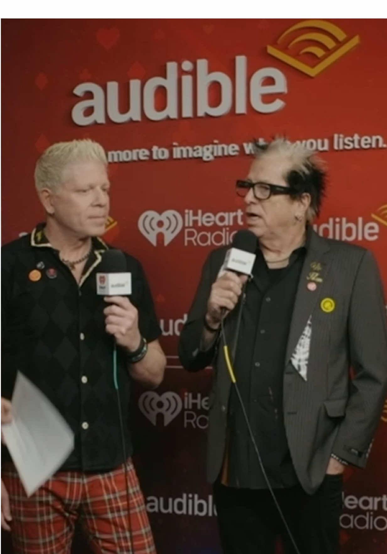@The Offspring reveal what songs get them hyped up before a show! 🤘🎸 #iHeartFestival2025 #iHeartxAudible  @Audible 