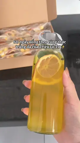 Mấy bà da đen xạm , nám thì thử ngay công thức trắng da của Triệu Lộ Tư nha #tiktok #duongda #lamdepkhongkho #trieulotu #xuhuong 