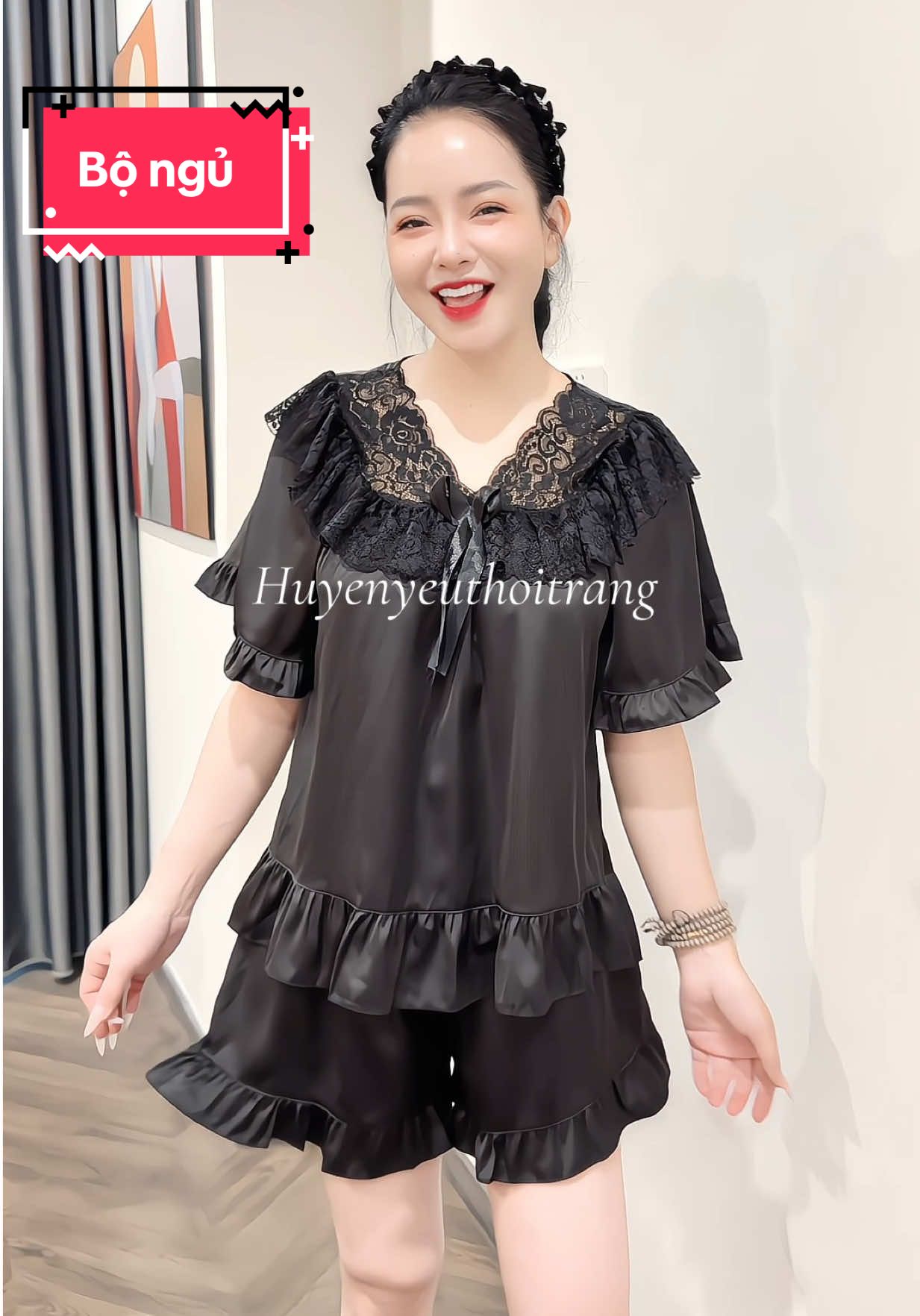 Bộ ngủ xinh #xuhuong #bongu 