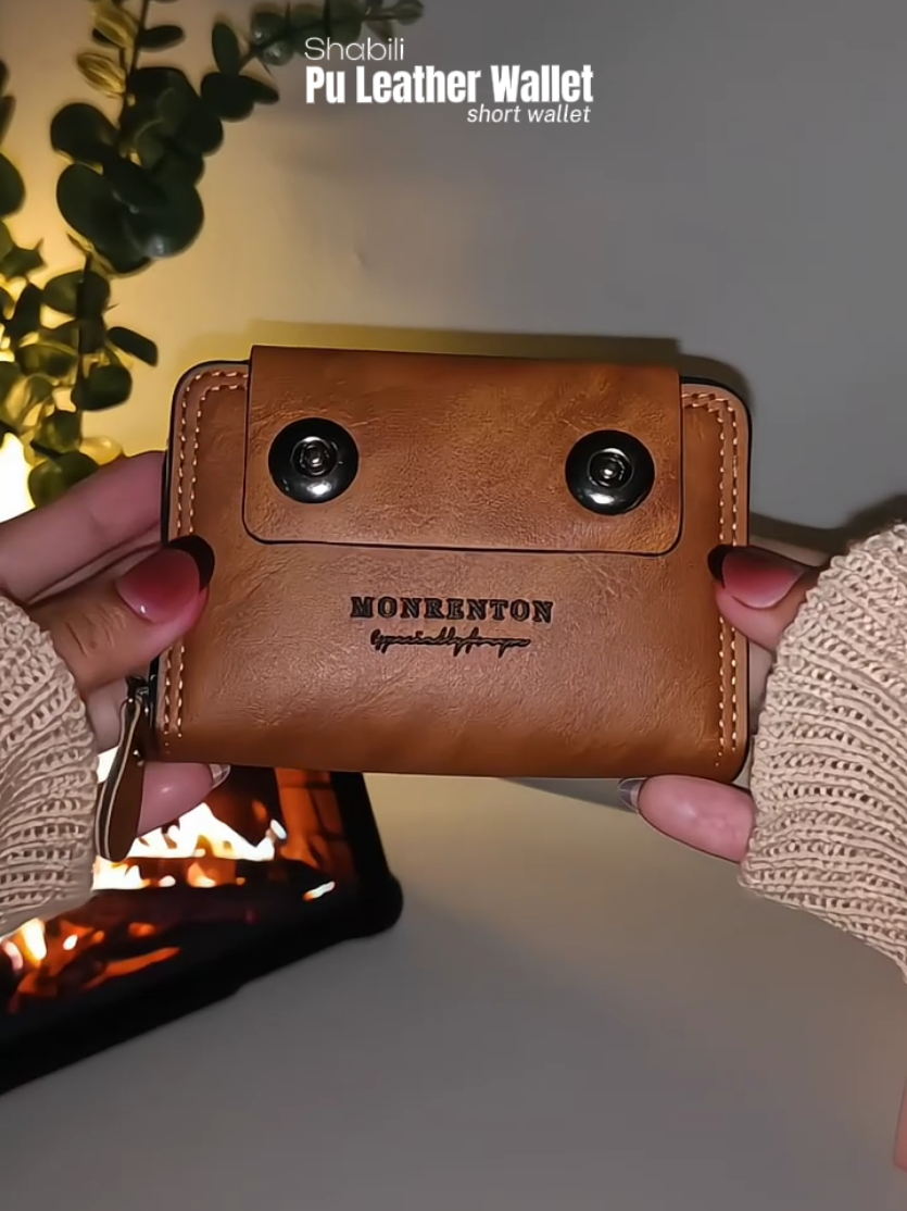 Scratchproof PU LEATHER WALLET, high quality zipper designed, double stitched edges, double magnetic lock, lots of slots cards, without bulky , yayamanin ang dating #wallet #leatherwallet #walletformen #walletrecommendation #compactwallet 