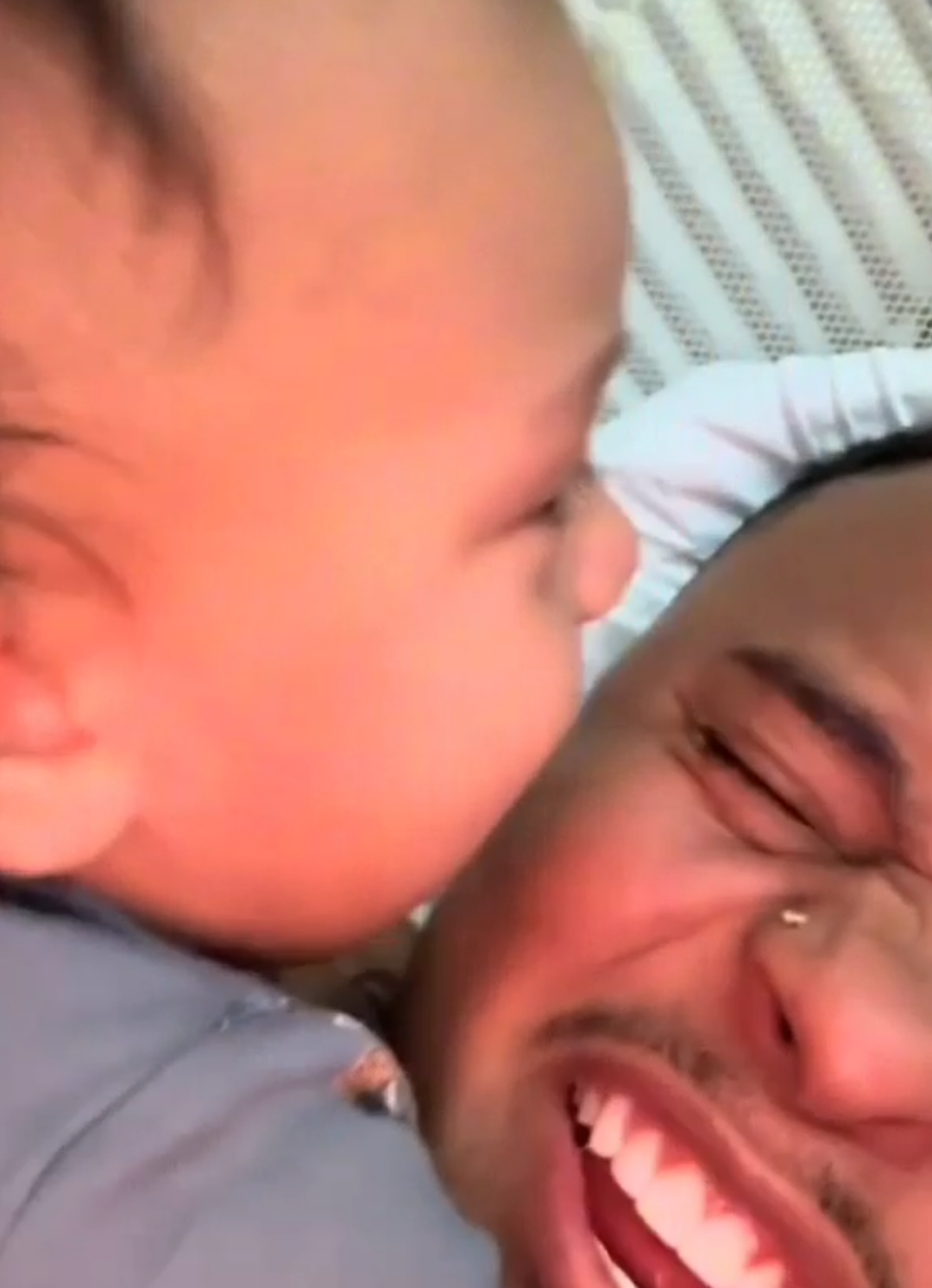 Zaza's Viral attacking dad moments 🤣😂  He just loves to attack and even mom taught him how to attack on command now 😂😂 #zaza #larobenz #babies #babytok #fypシ゚viral @Laro Benz 
